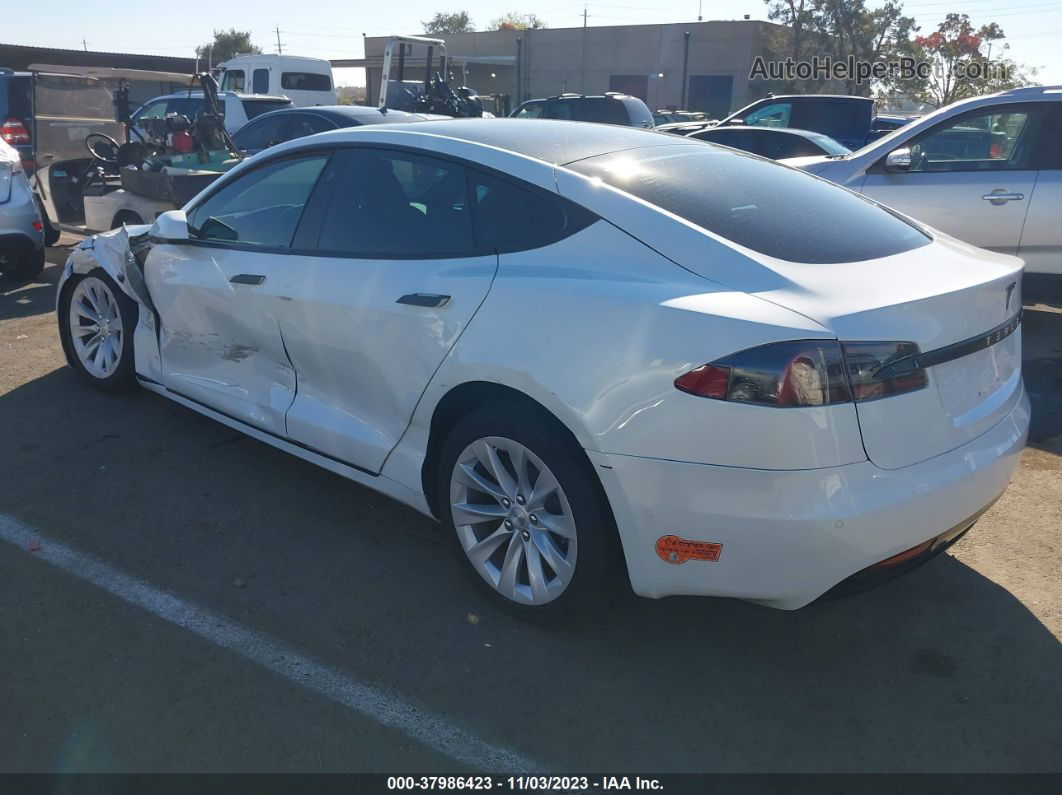 2020 Tesla Model S Long Range Dual Motor Белый vin: 5YJSA1E27LF361026