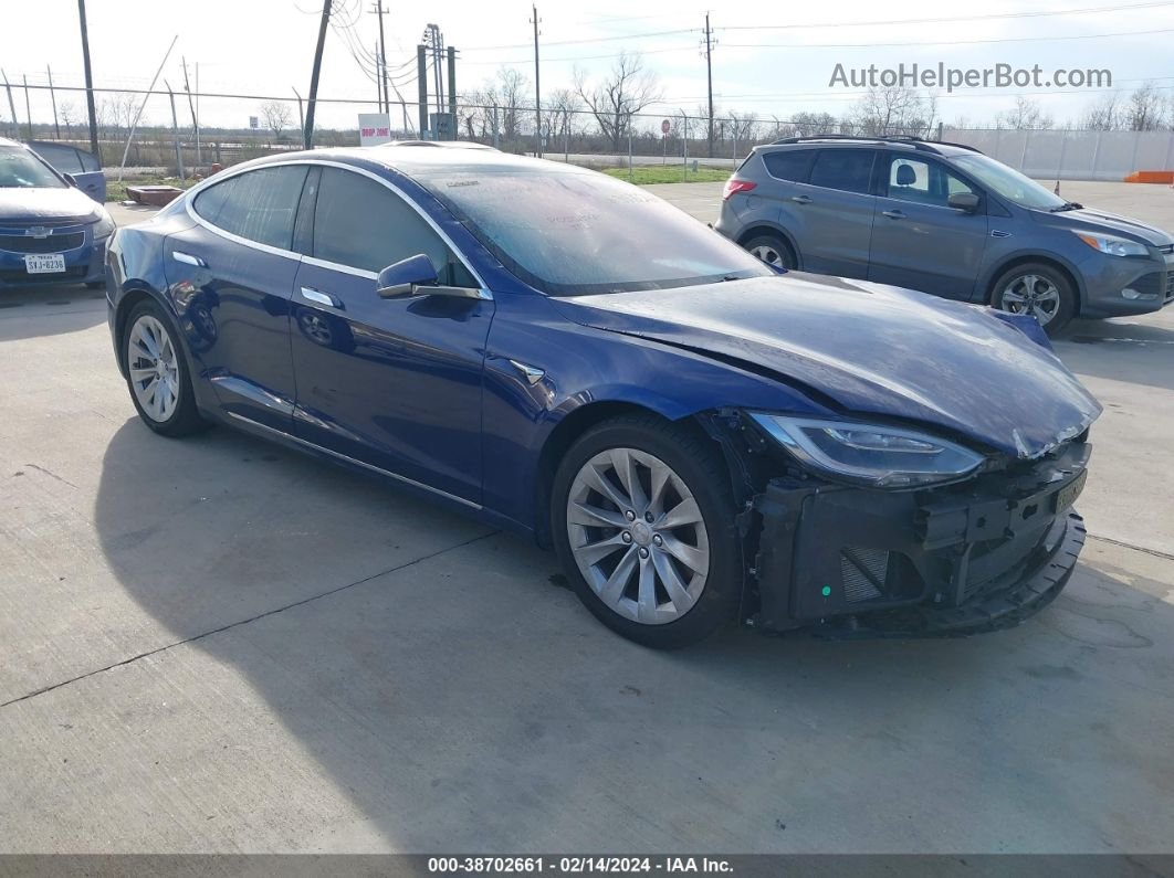 2020 Tesla Model S Long Range Dual Motor All-wheel Drive/long Range Plus Dual Motor All-wheel Drive Синий vin: 5YJSA1E27LF366694