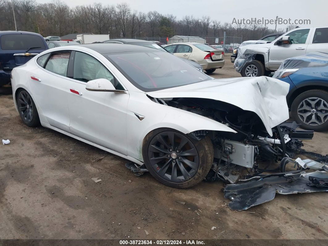 2020 Tesla Model S Long Range Dual Motor All-wheel Drive/long Range Plus Dual Motor All-wheel Drive White vin: 5YJSA1E27LF410967