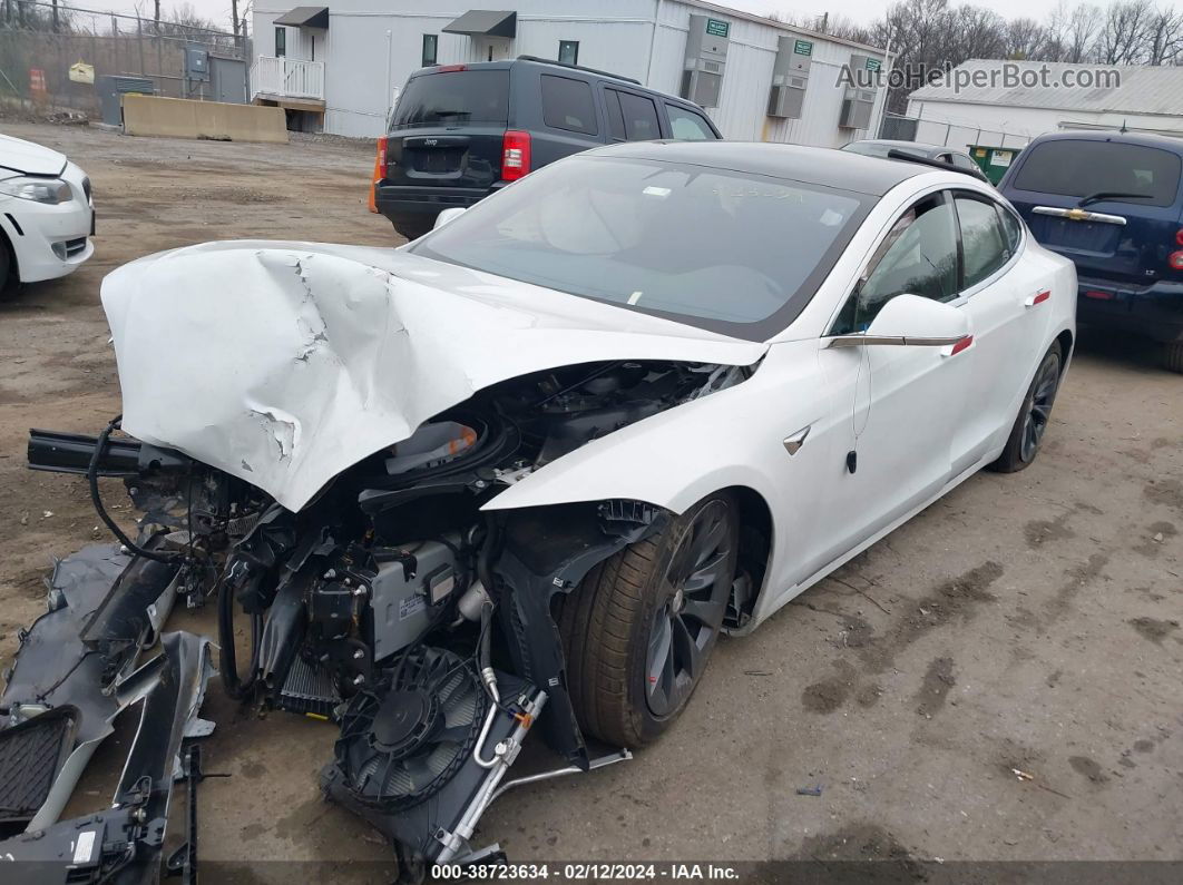 2020 Tesla Model S Long Range Dual Motor All-wheel Drive/long Range Plus Dual Motor All-wheel Drive White vin: 5YJSA1E27LF410967