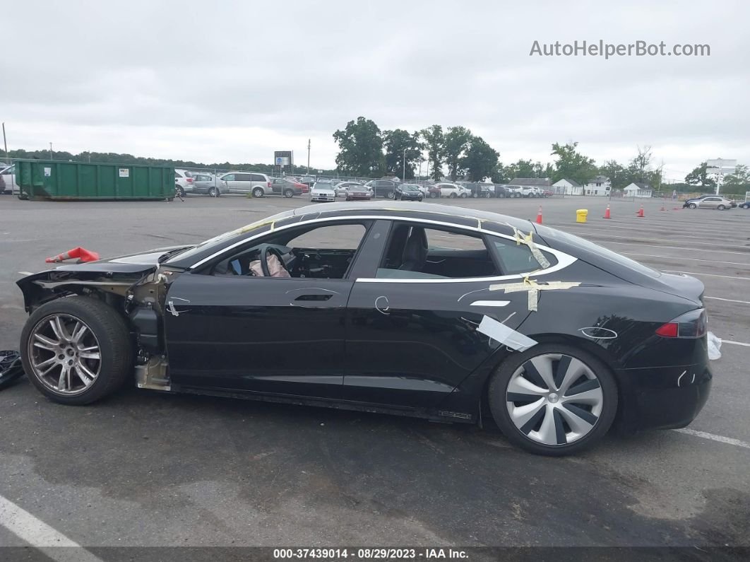 2020 Tesla Model S Long Range Black vin: 5YJSA1E27LF413366