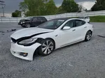 2021 Tesla Model S  White vin: 5YJSA1E27MF426068