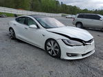 2021 Tesla Model S  White vin: 5YJSA1E27MF426068