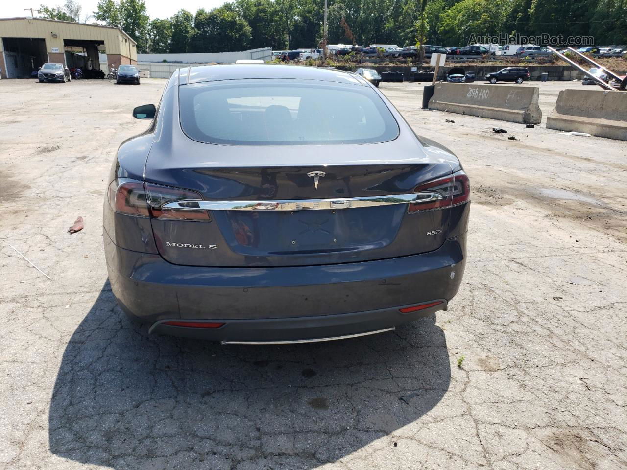 2016 Tesla Model S  Gray vin: 5YJSA1E28GF122607