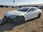 2016 Tesla Model S  White vin: 5YJSA1E28GF125135