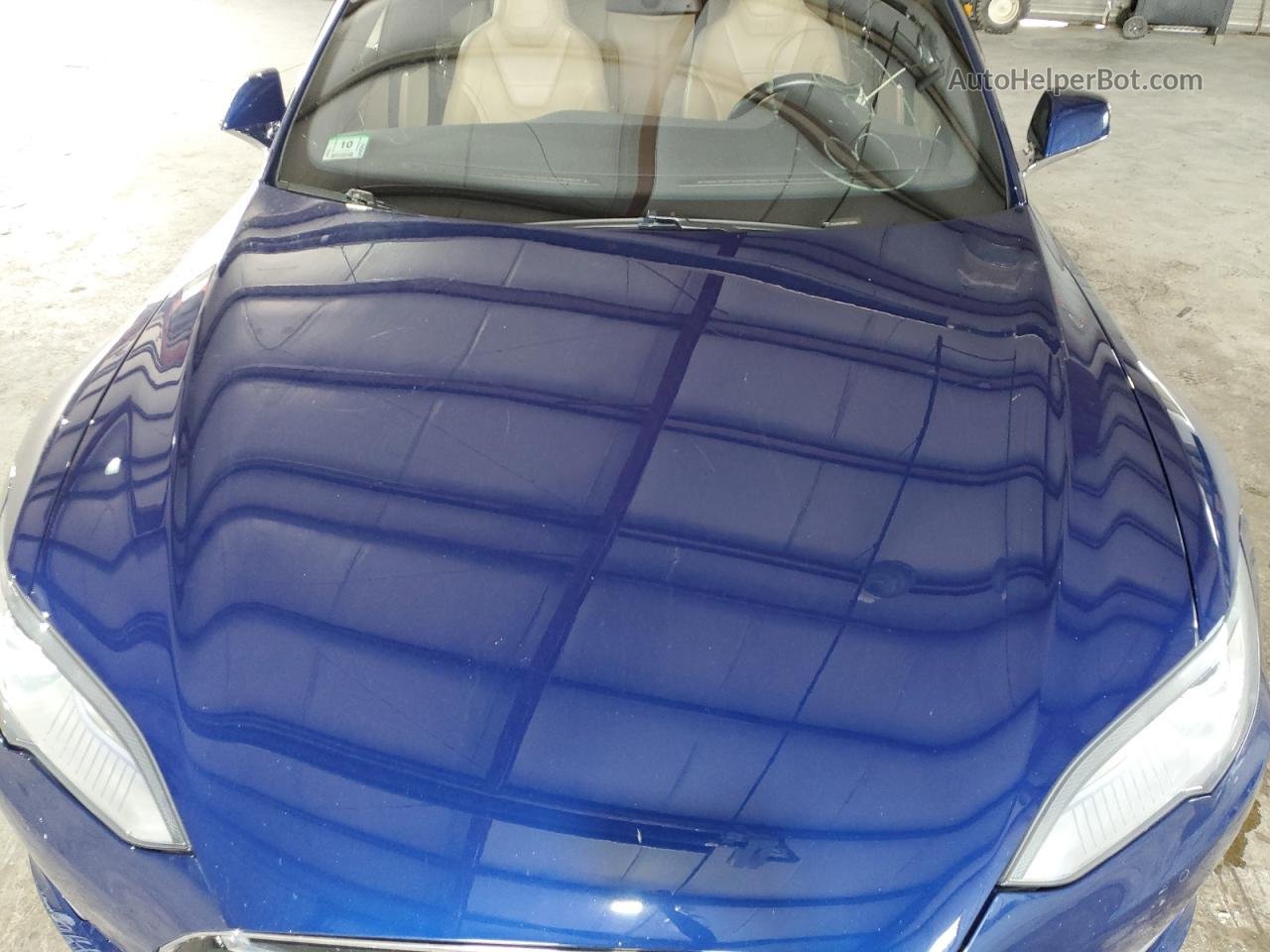 2016 Tesla Model S  Blue vin: 5YJSA1E28GF128925