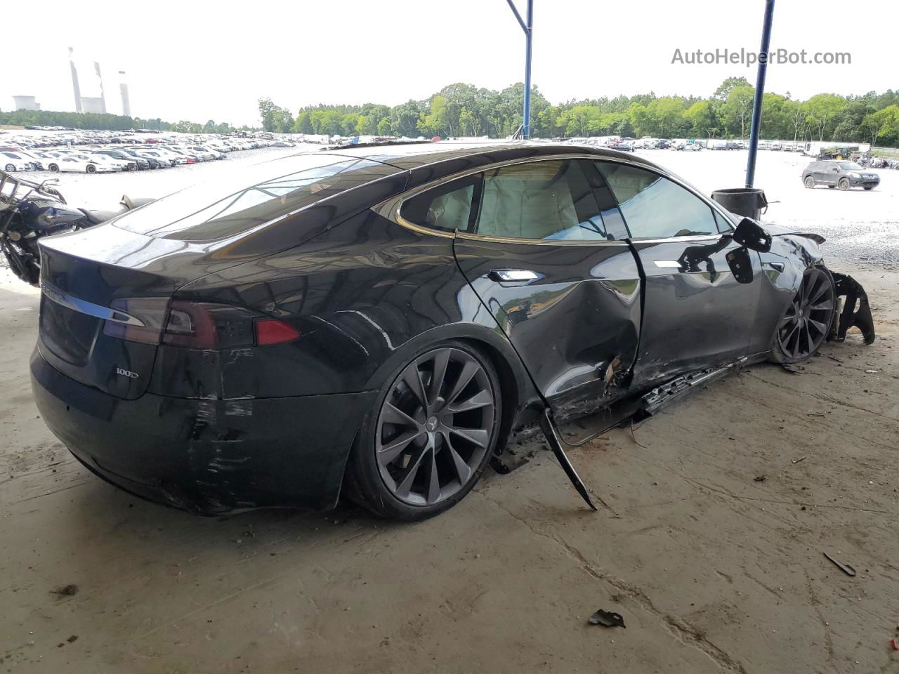 2019 Tesla Model S  Black vin: 5YJSA1E28KF306129