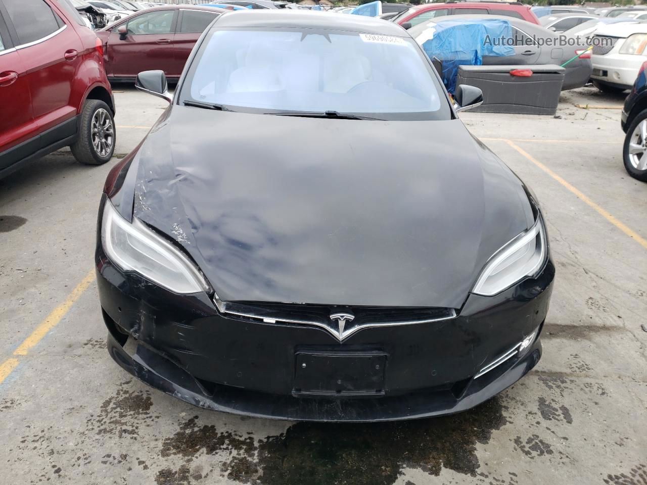 2020 Tesla Model S  Black vin: 5YJSA1E28LF358507