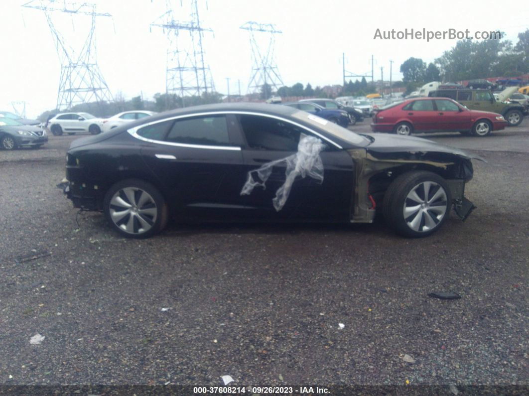 2020 Tesla Model S Long Range Black vin: 5YJSA1E28LF399624