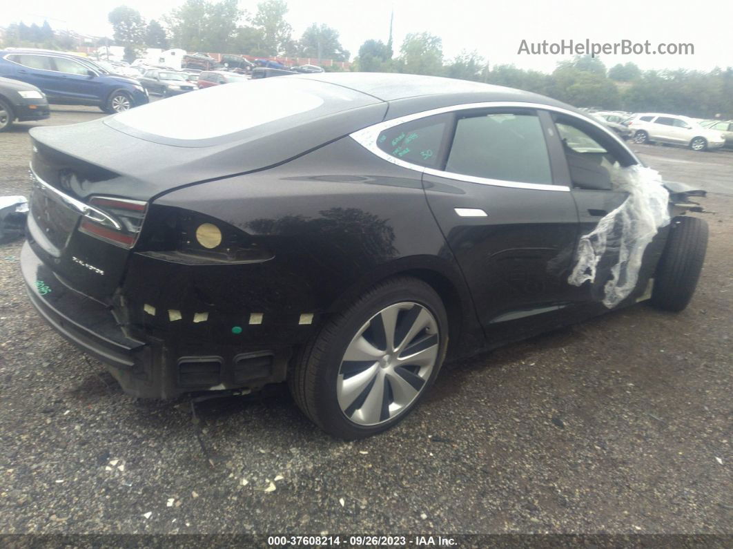 2020 Tesla Model S Long Range Black vin: 5YJSA1E28LF399624