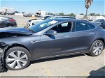 2020 Tesla Model S Long Range Серый vin: 5YJSA1E28LF411111