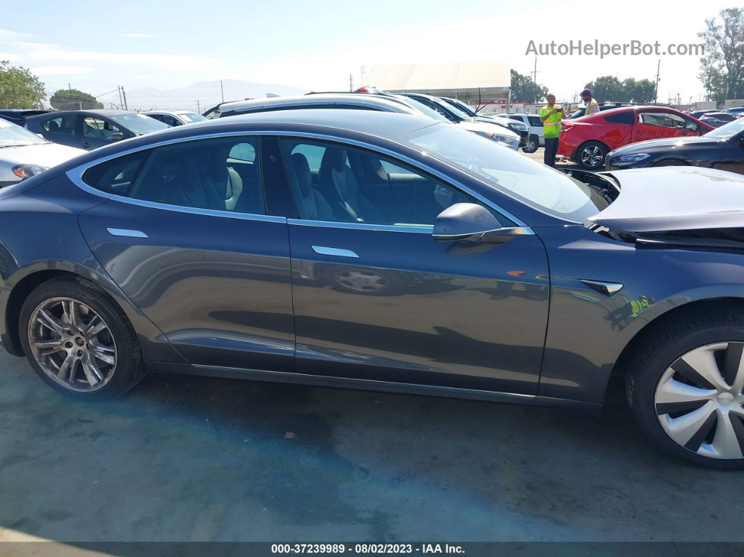 2020 Tesla Model S Long Range Серый vin: 5YJSA1E28LF411111