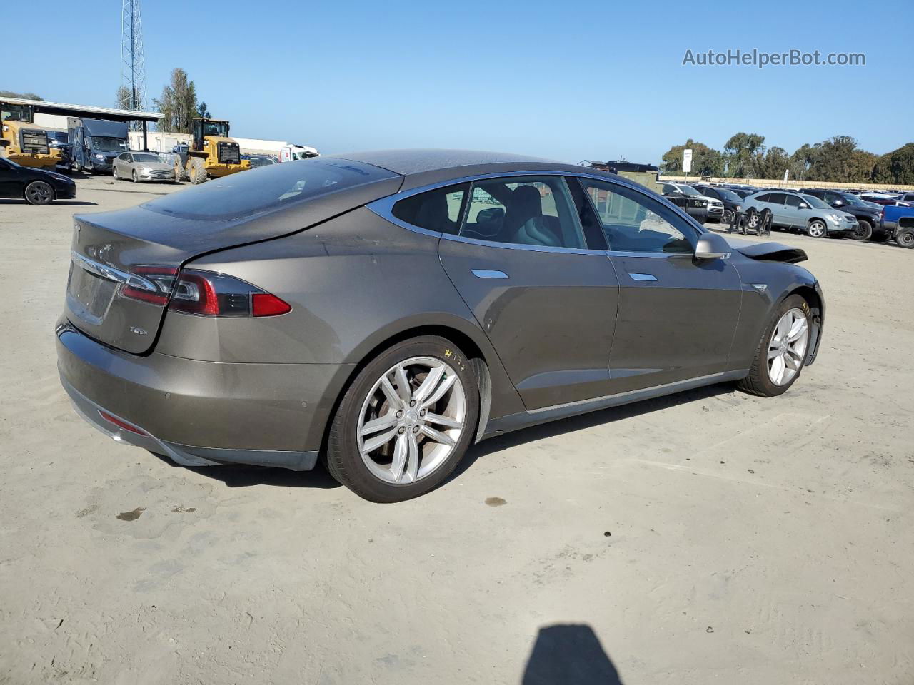 2016 Tesla Model S  Brown vin: 5YJSA1E29GF126438