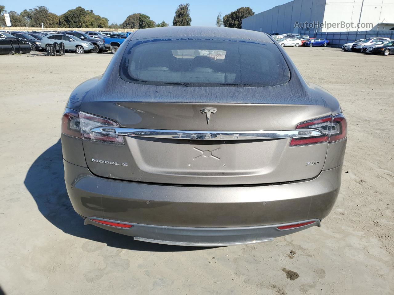 2016 Tesla Model S  Brown vin: 5YJSA1E29GF126438