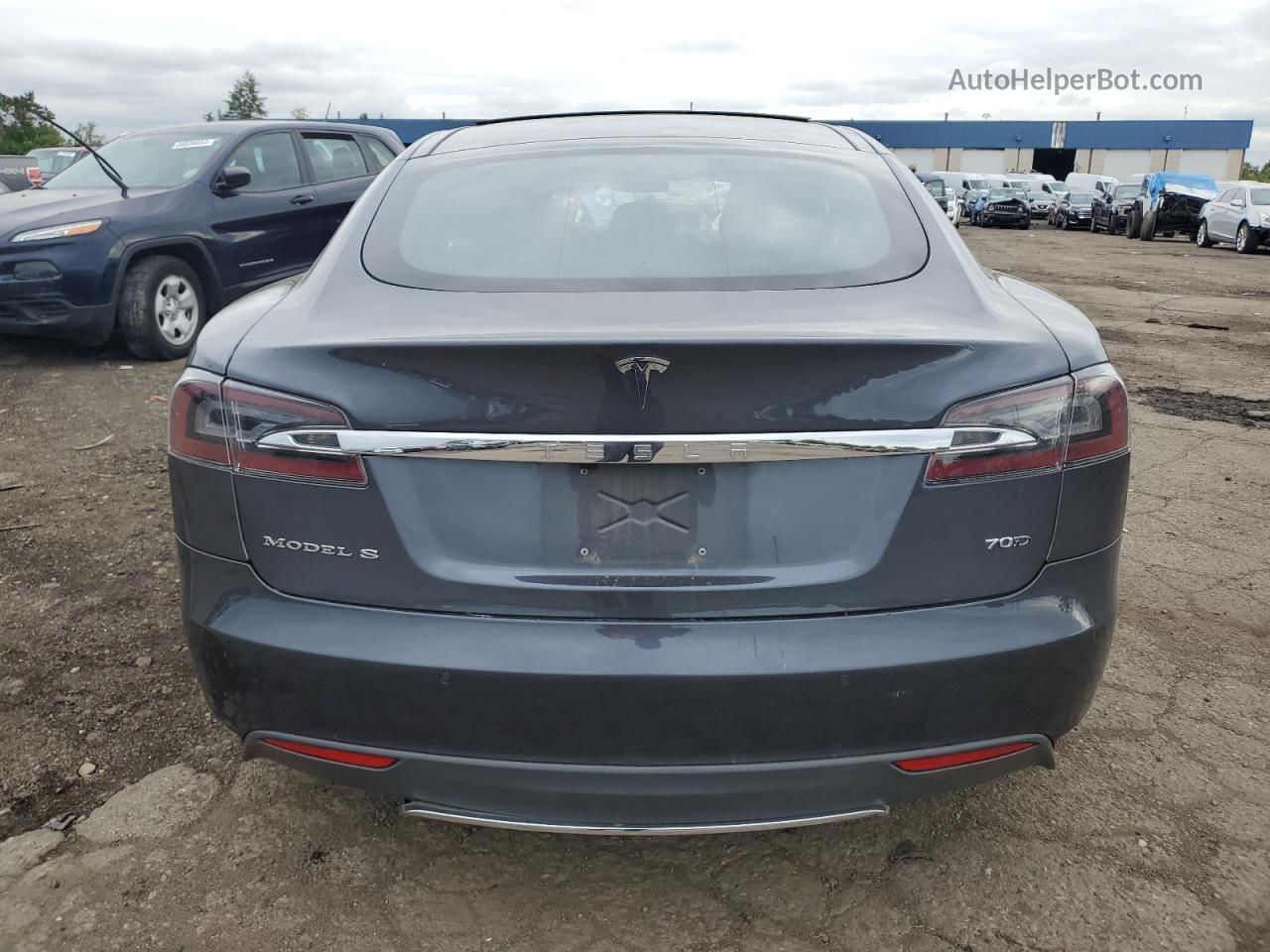 2016 Tesla Model S  Серый vin: 5YJSA1E29GF132143