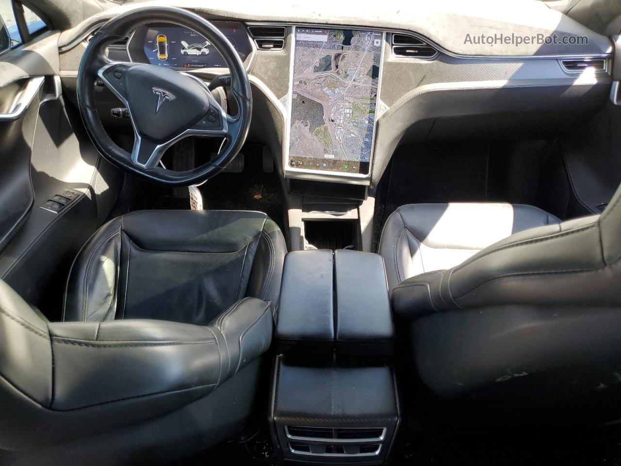 2016 Tesla Model S  White vin: 5YJSA1E29GF144342