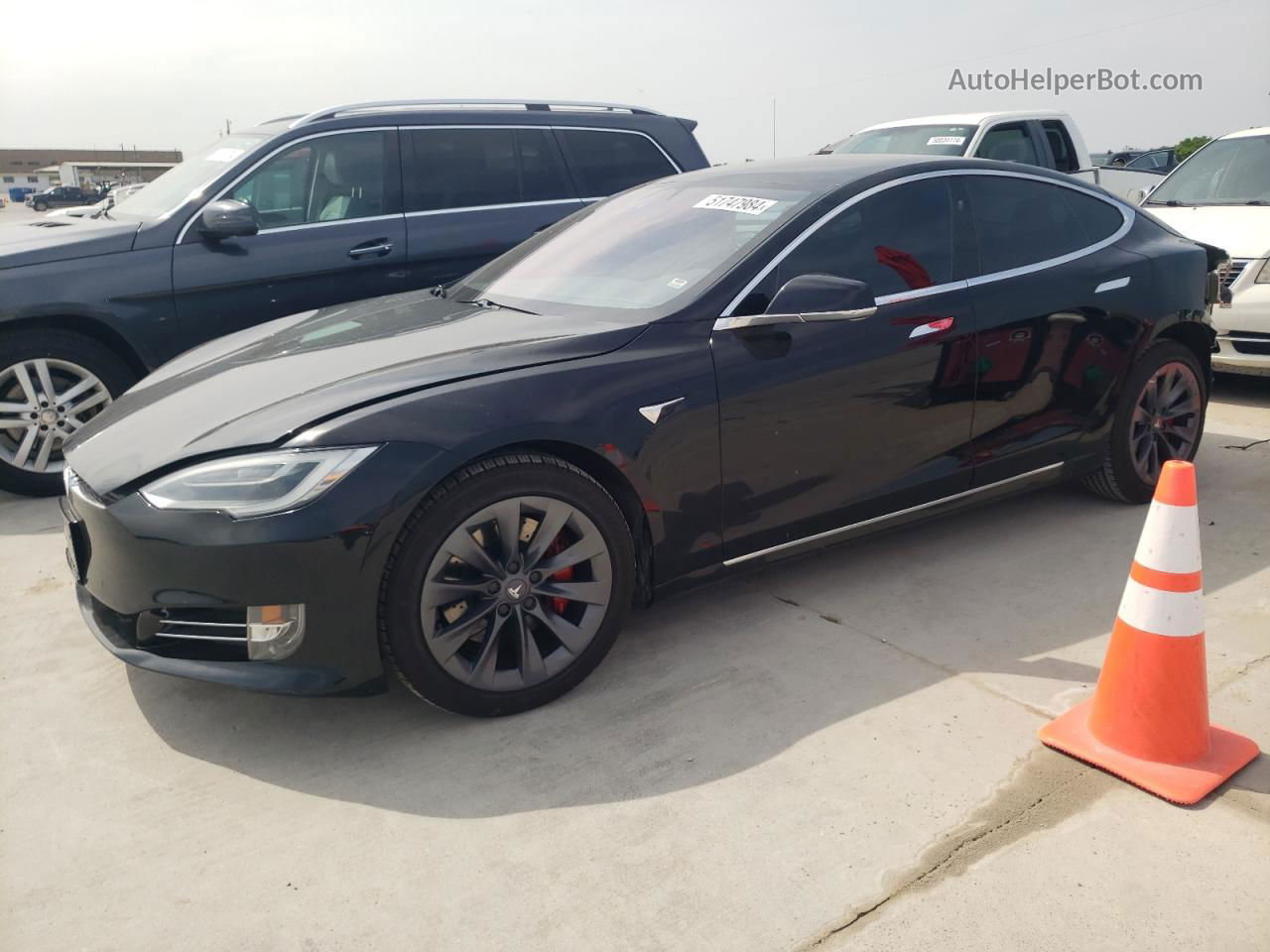2018 Tesla Model S  Black vin: 5YJSA1E29JF257411