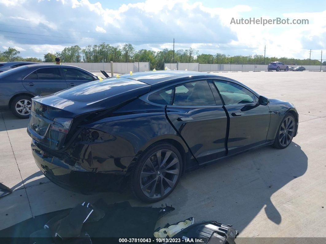 2020 Tesla Model S Long Range Black vin: 5YJSA1E29LF359231