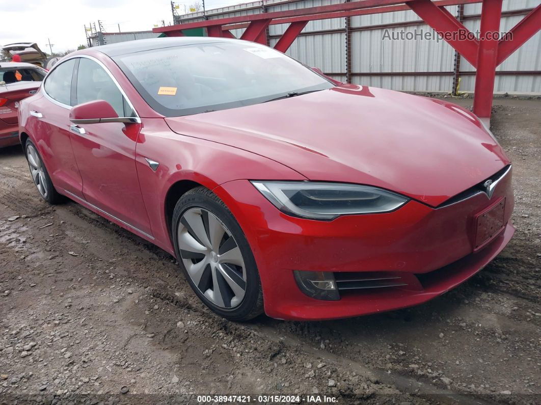 2020 Tesla Model S Long Range Dual Motor All-wheel Drive/long Range Plus Dual Motor All-wheel Drive Red vin: 5YJSA1E29LF416172