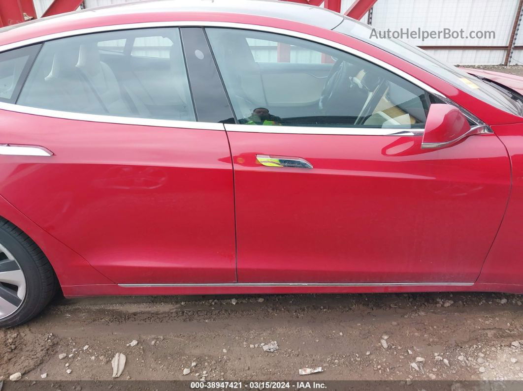 2020 Tesla Model S Long Range Dual Motor All-wheel Drive/long Range Plus Dual Motor All-wheel Drive Red vin: 5YJSA1E29LF416172