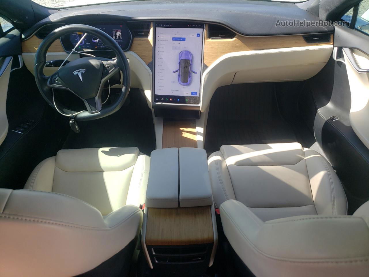 2021 Tesla Model S White vin: 5YJSA1E29MF425262