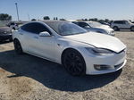 2021 Tesla Model S White vin: 5YJSA1E29MF425262