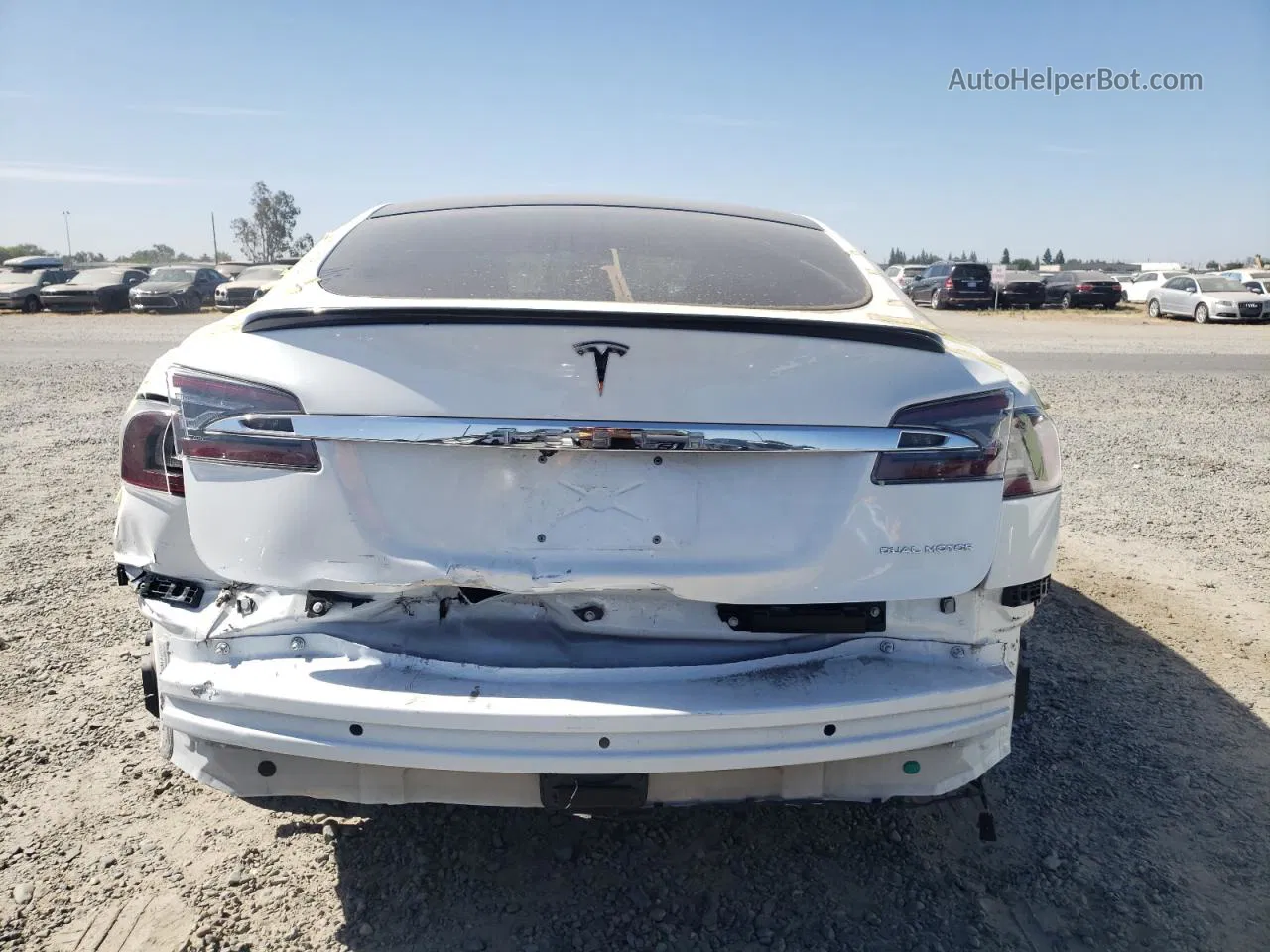 2021 Tesla Model S White vin: 5YJSA1E29MF425262