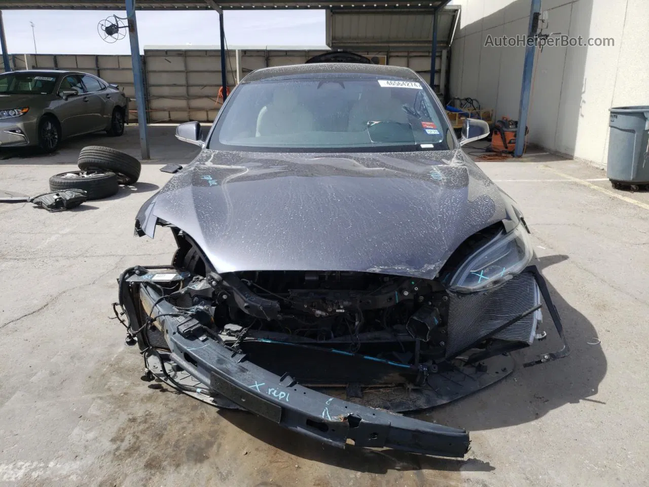 2021 Tesla Model S  Gray vin: 5YJSA1E29MF425729