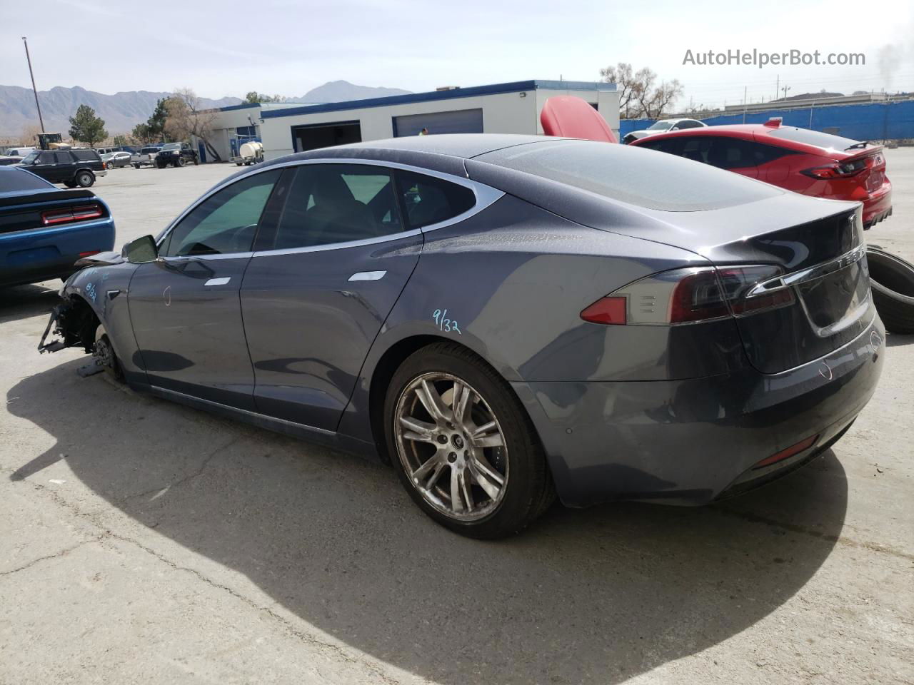 2021 Tesla Model S  Gray vin: 5YJSA1E29MF425729