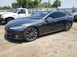 2015 Tesla Model S  Серый vin: 5YJSA1E2XFF109534