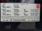 2020 Tesla Model S  Черный vin: 5YJSA1E2XLF360937