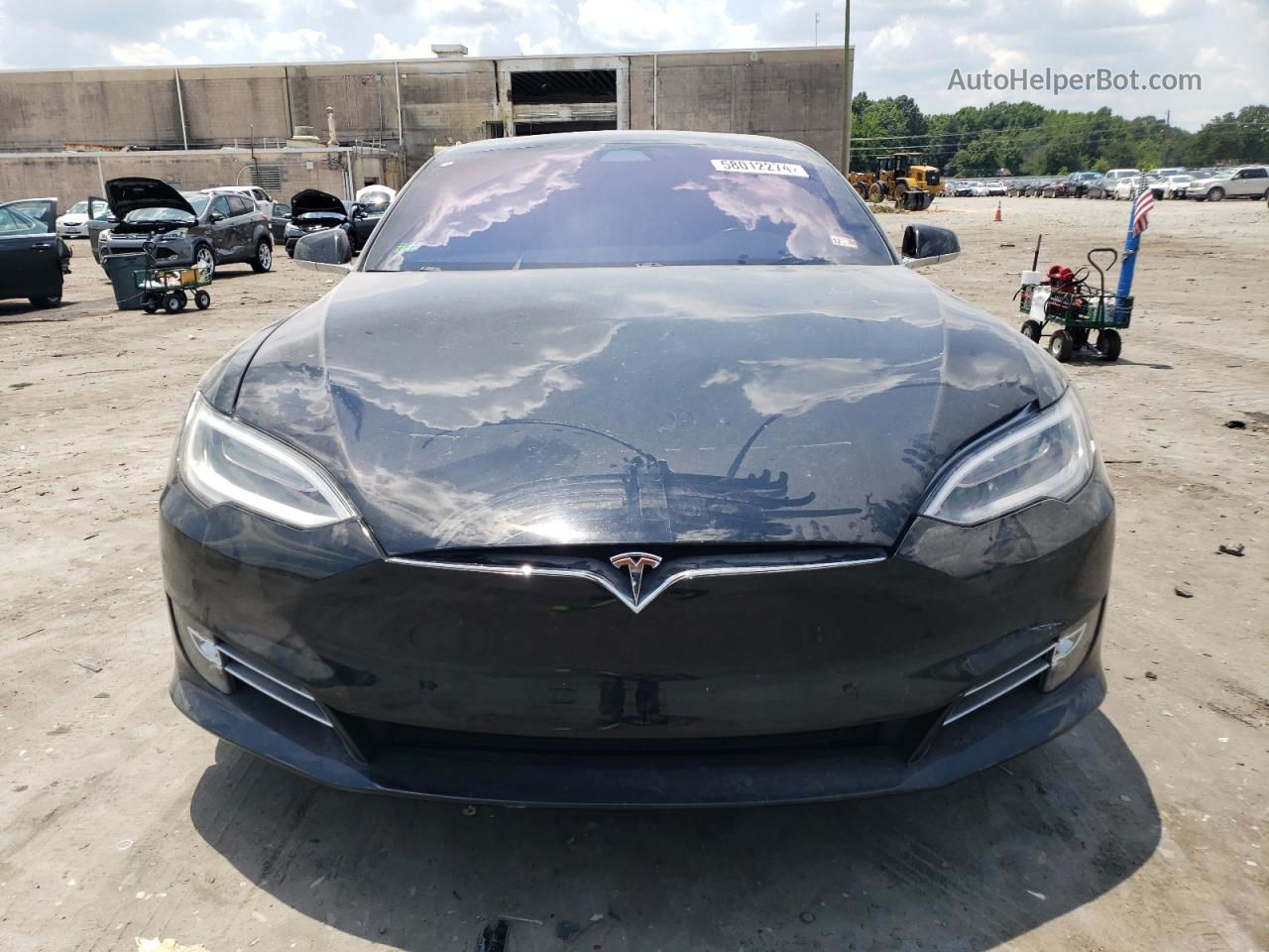 2020 Tesla Model S  Черный vin: 5YJSA1E2XLF360937