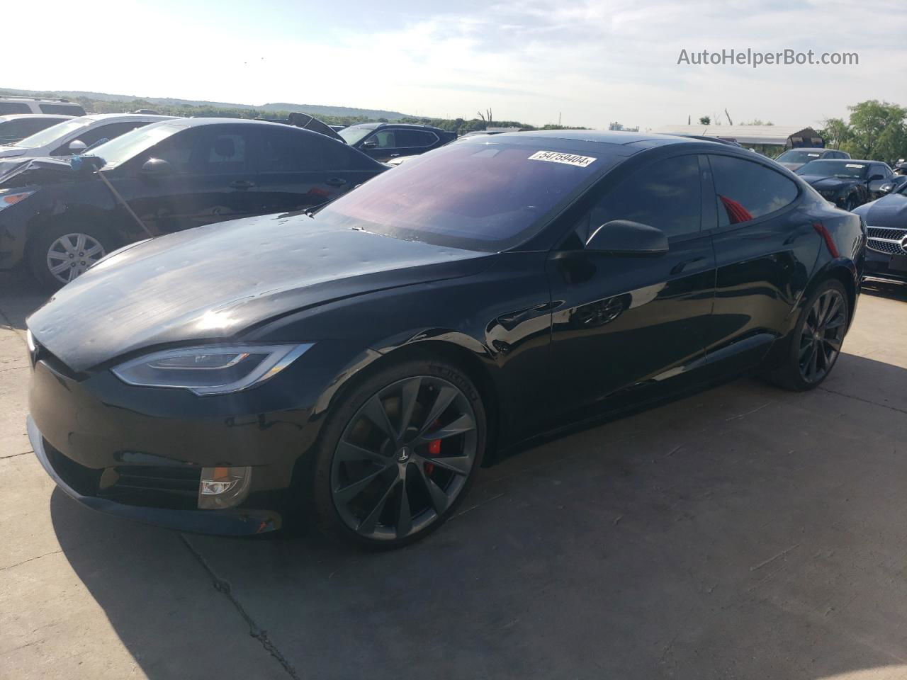 2018 Tesla Model S  Black vin: 5YJSA1E40JF259615