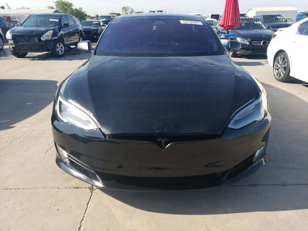 2018 Tesla Model S  Black vin: 5YJSA1E40JF259615