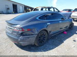 2020 Tesla Model S Performance Dual Motor All-wheel Drive Gray vin: 5YJSA1E40LF355361