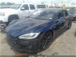 2020 Tesla Model S Performance Blue vin: 5YJSA1E40LF396475