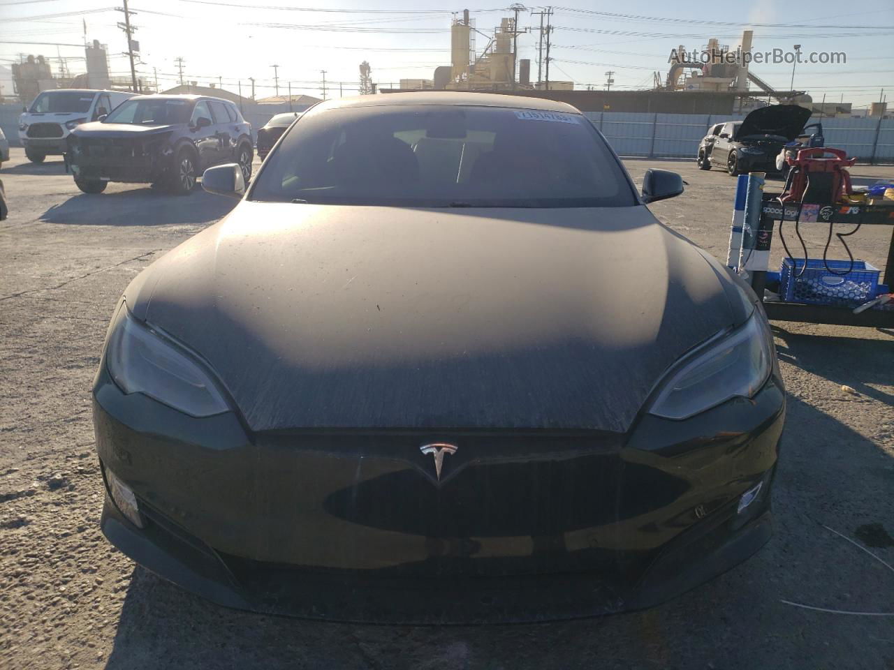 2021 Tesla Model S  Black vin: 5YJSA1E40MF418296