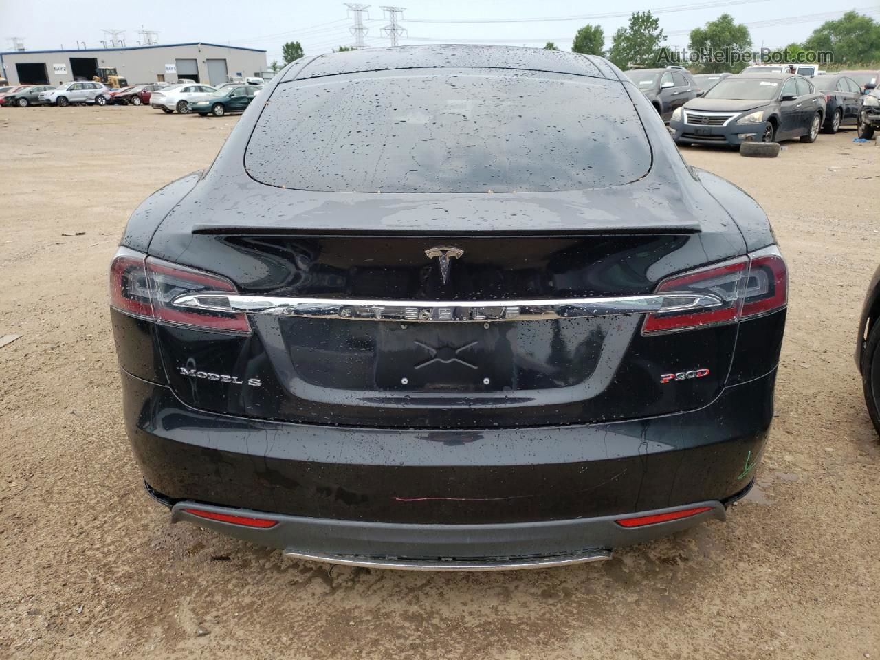 2016 Tesla Model S  Черный vin: 5YJSA1E41GF130274