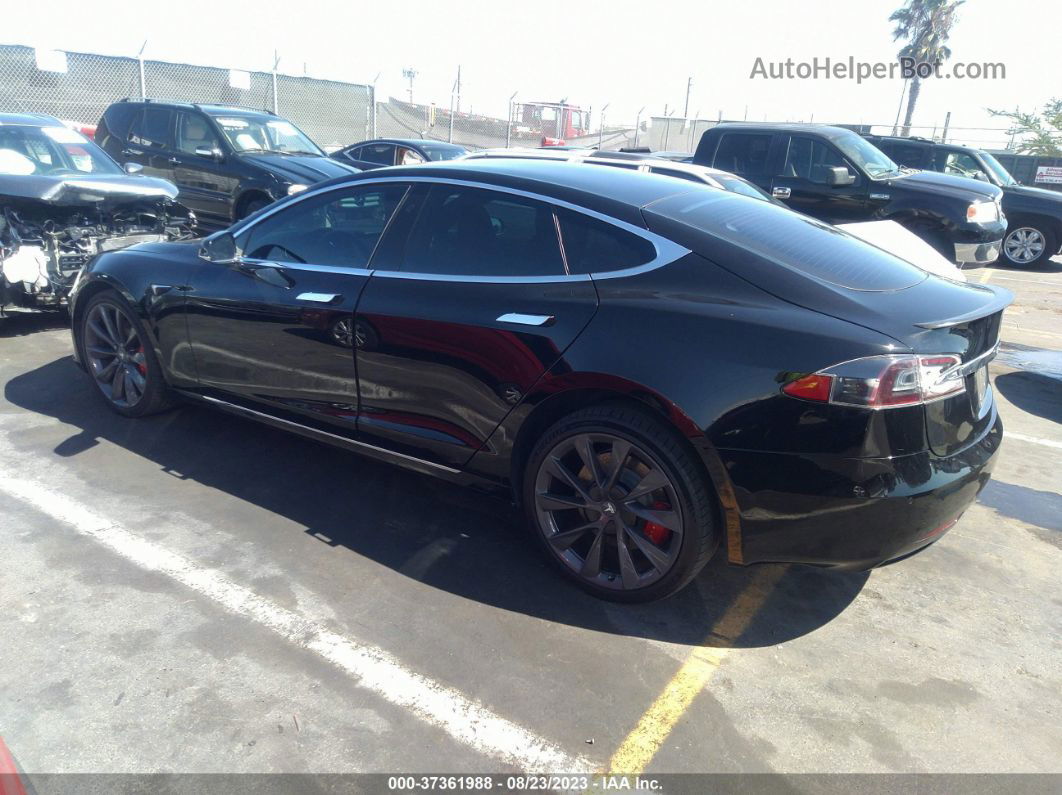 2020 Tesla Model S Performance Black vin: 5YJSA1E42LF415799