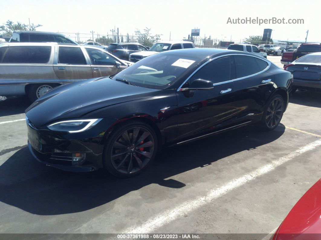 2020 Tesla Model S Performance Black vin: 5YJSA1E42LF415799