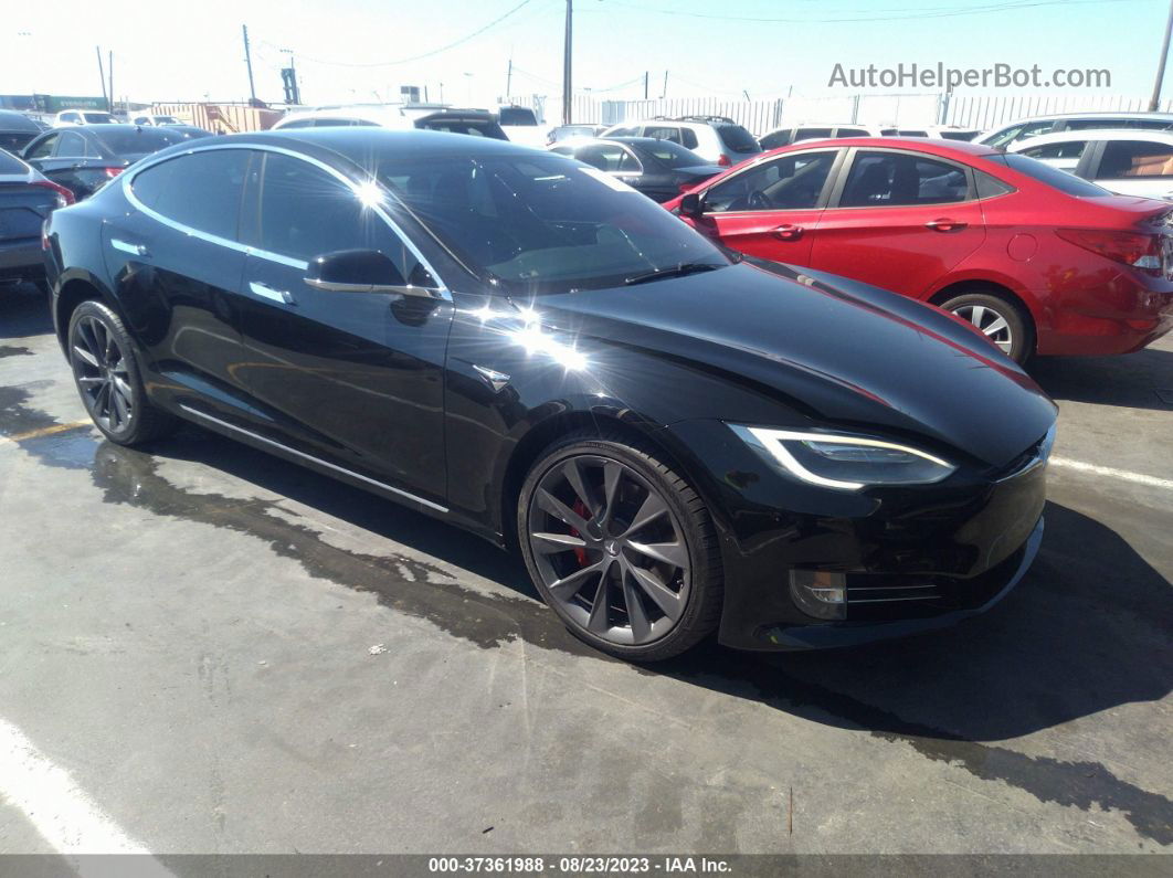 2020 Tesla Model S Performance Black vin: 5YJSA1E42LF415799