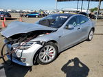 2016 Tesla Model S  Silver vin: 5YJSA1E43GF141177