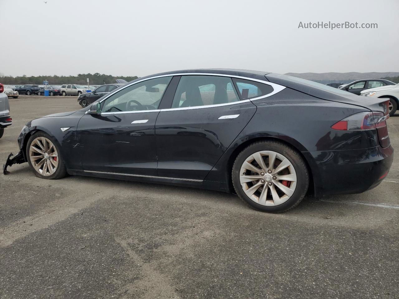 2016 Tesla Model S  Black vin: 5YJSA1E43GF157279