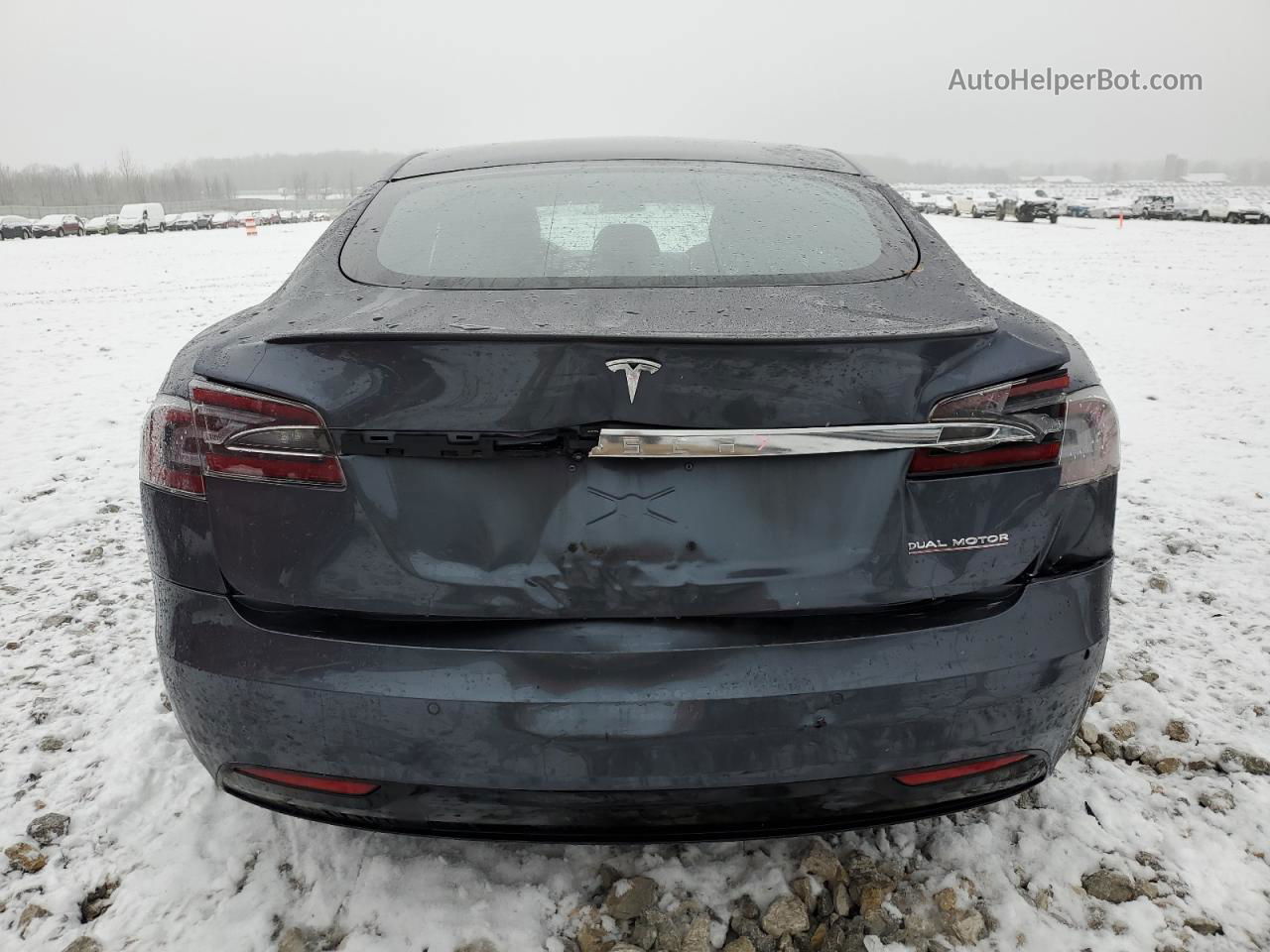 2020 Tesla Model S  Gray vin: 5YJSA1E43LF397507