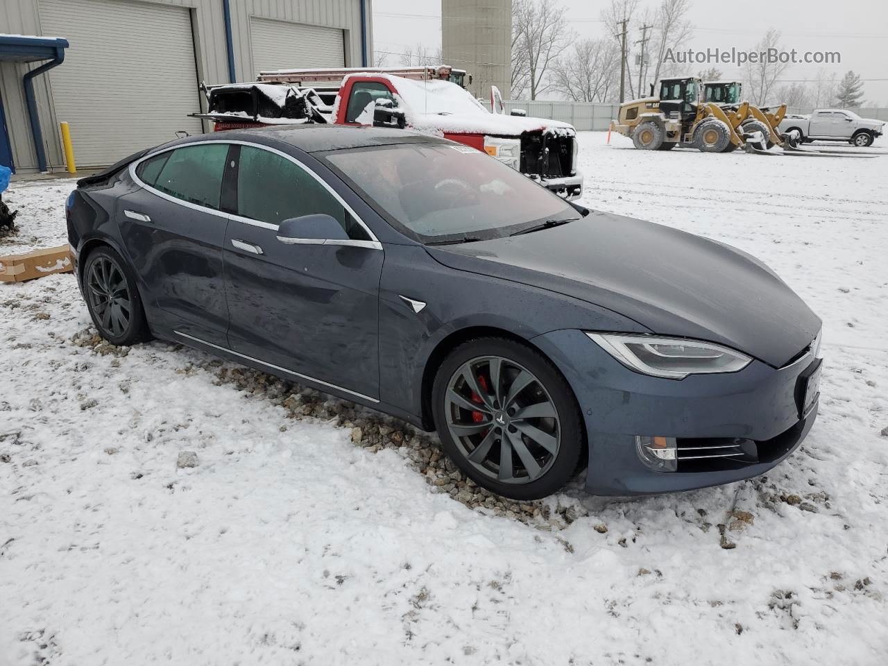 2020 Tesla Model S  Gray vin: 5YJSA1E43LF397507