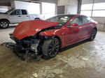 2021 Tesla Model S  Red vin: 5YJSA1E43MF426361