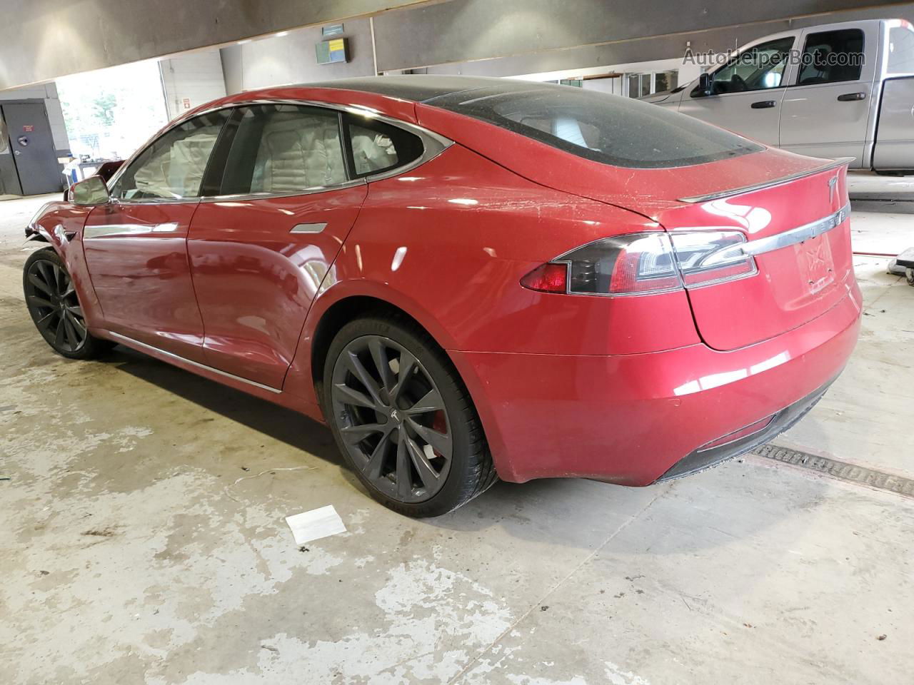 2021 Tesla Model S  Red vin: 5YJSA1E43MF426361