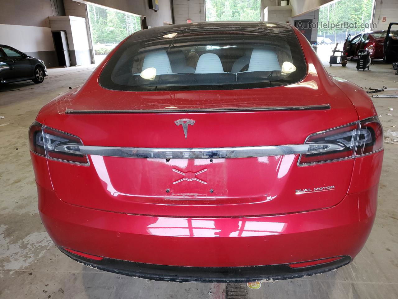 2021 Tesla Model S  Red vin: 5YJSA1E43MF426361