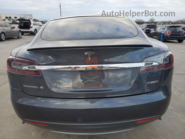 2015 Tesla Model S  Gray vin: 5YJSA1E44FF114701