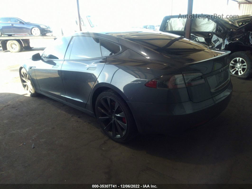 2020 Tesla Model S Performance Gray vin: 5YJSA1E44LF398648